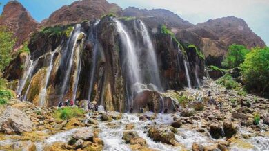 مهمترین آبشار چشمهای دنیا آبشار مارگون