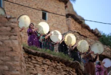 مراسم هزار دف پالنگان