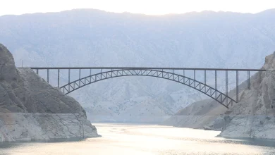 سد کارون 4 در لردگان استان چهارمحال و بختیاری