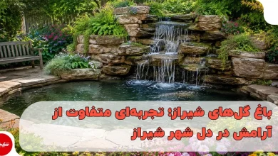 باغ گلهای شیراز؛ تجربهای متفاوت از آرامش در دل شهر شیراز